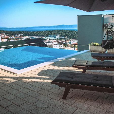 Apartment With Private Pool "Patricia" 马卡尔斯卡 外观 照片
