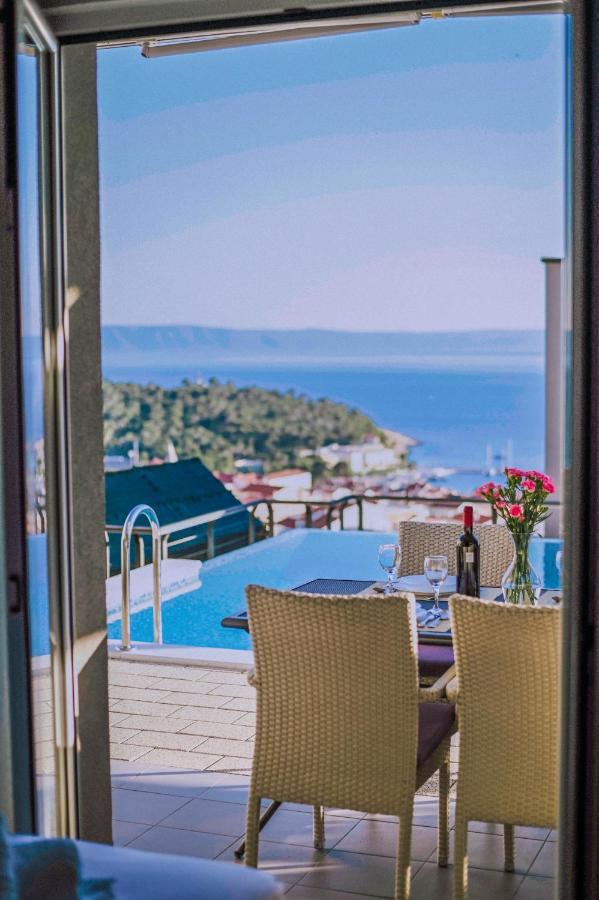 Apartment With Private Pool "Patricia" 马卡尔斯卡 外观 照片