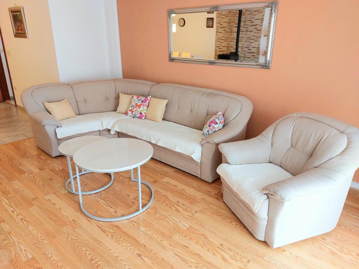 Apartment With Private Pool "Patricia" 马卡尔斯卡 外观 照片
