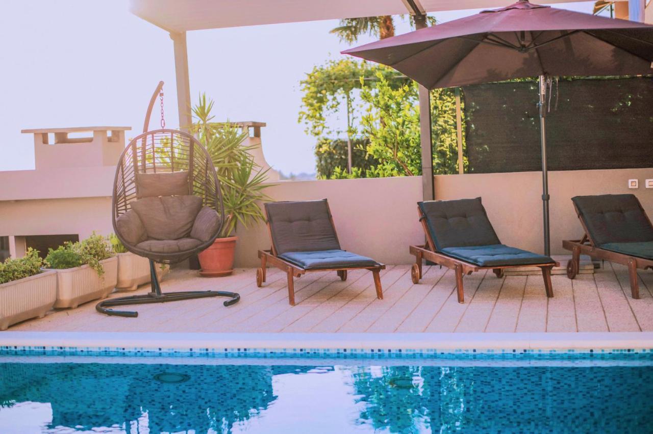 Apartment With Private Pool "Patricia" 马卡尔斯卡 外观 照片