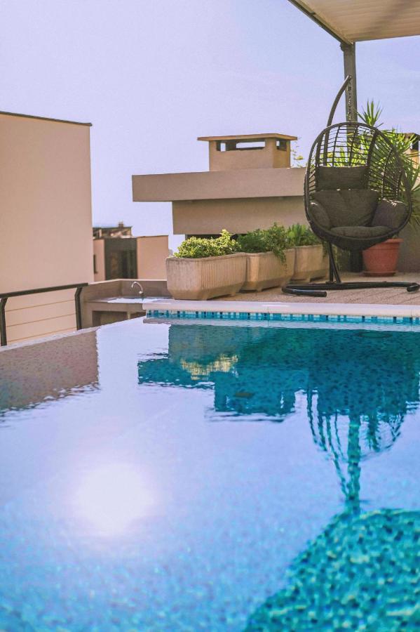 Apartment With Private Pool "Patricia" 马卡尔斯卡 外观 照片